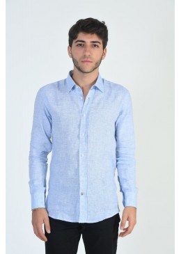 AZZURRO PASTELLO 100% LINO